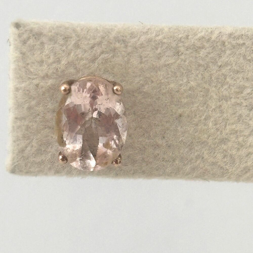 Milor Morganite Stud Earrings